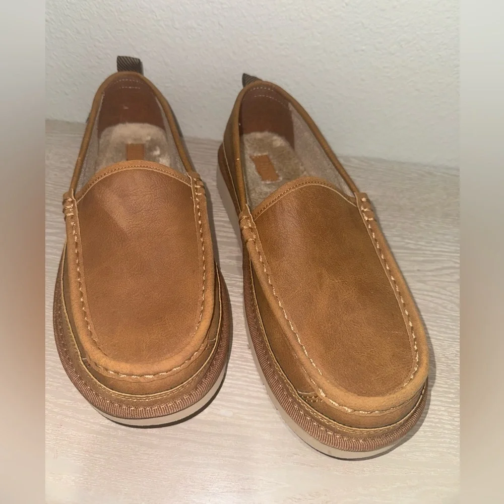 G.H. Bass & Co. Jude WX men's casual slip-on loafers brown size 10